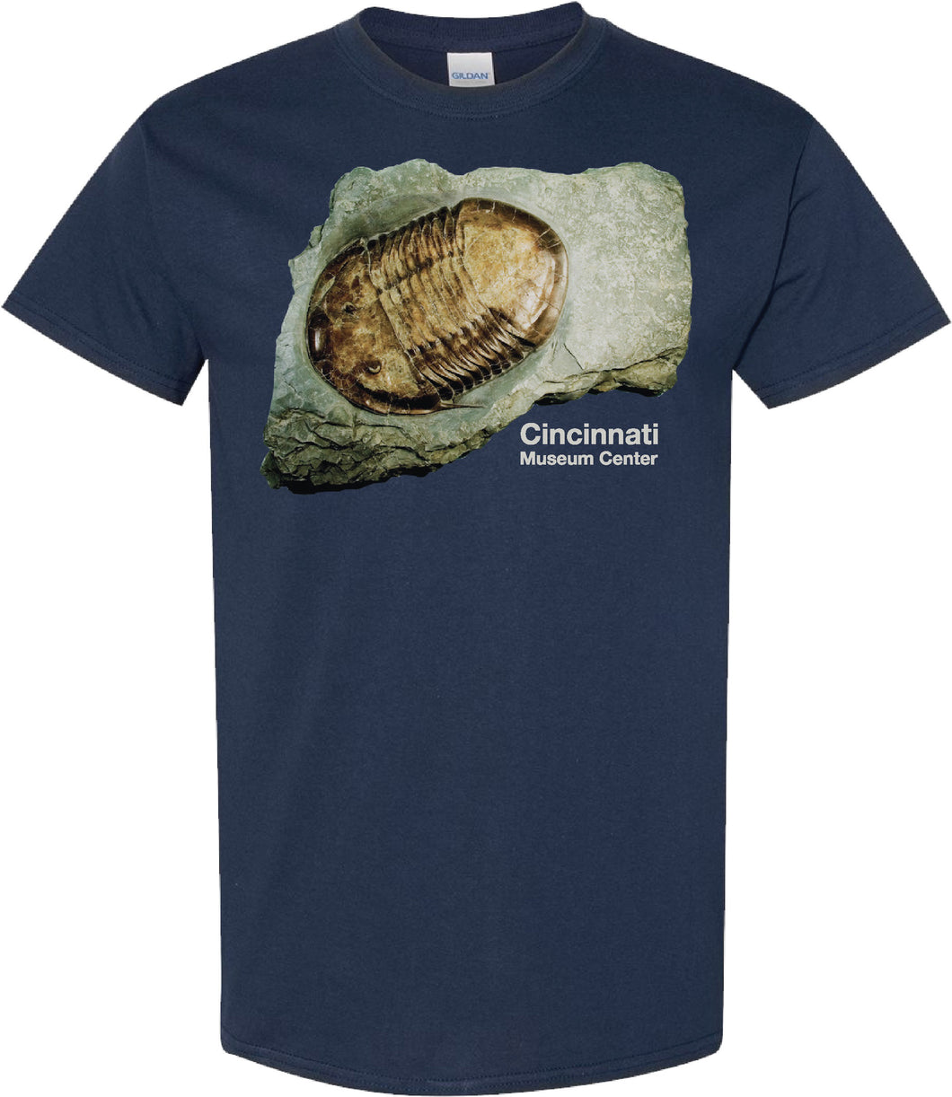 ADULT TRILOBITE SHORT SLEEVE TEE SMALL