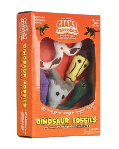 DINOSAUR FOSSILS PLUSH BOX SET