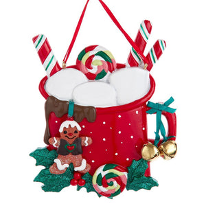 CHRISTMAS FAMILY MUG ORNAMENT