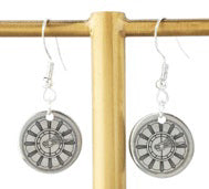 CMC CLOCK EARRINGS WITH GIFT BOX