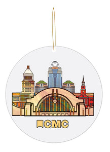 MUSEUM CITY SCAPE ORNAMENT