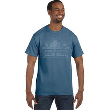 Load image into Gallery viewer, UNION TERMINAL BLUEPRINT ADULT SHORT SLEEVE T-SHIRT
